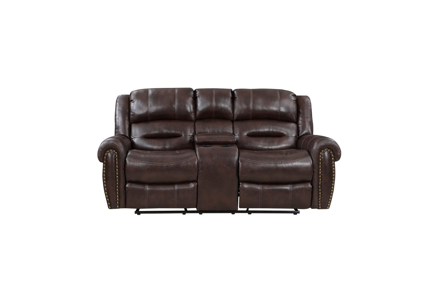 Center Hill Brown Reclining Living Room Set