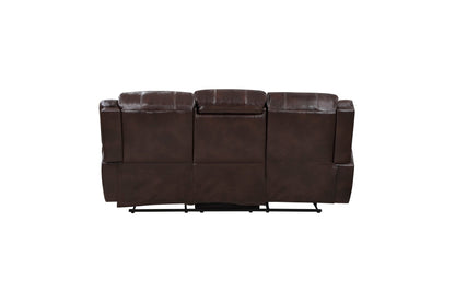 Center Hill Brown Reclining Living Room Set