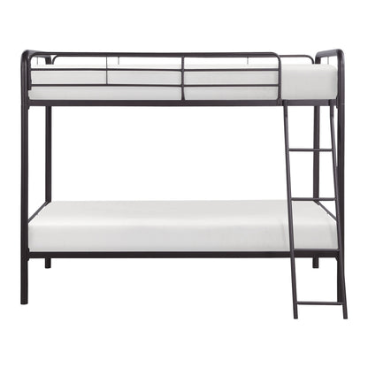 Lunar Dark Bronze Metal Twin/Twin Bunk Bed