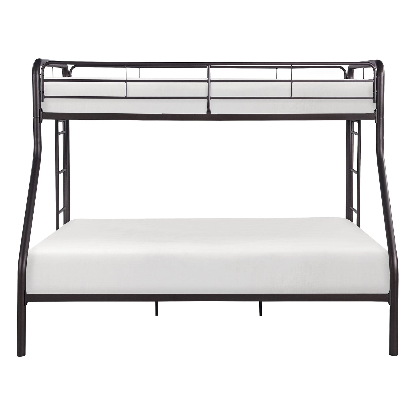 Lunar Dark Bronze Metal Twin/Full Bunk Bed