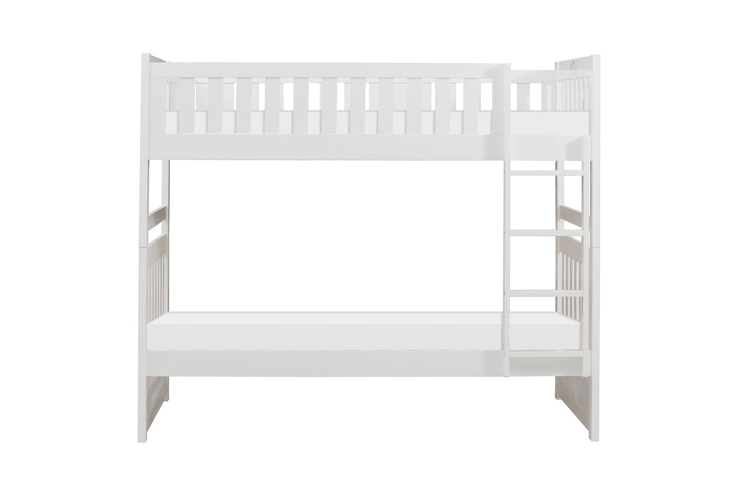 Galen White Twin/Twin Bunk Bed