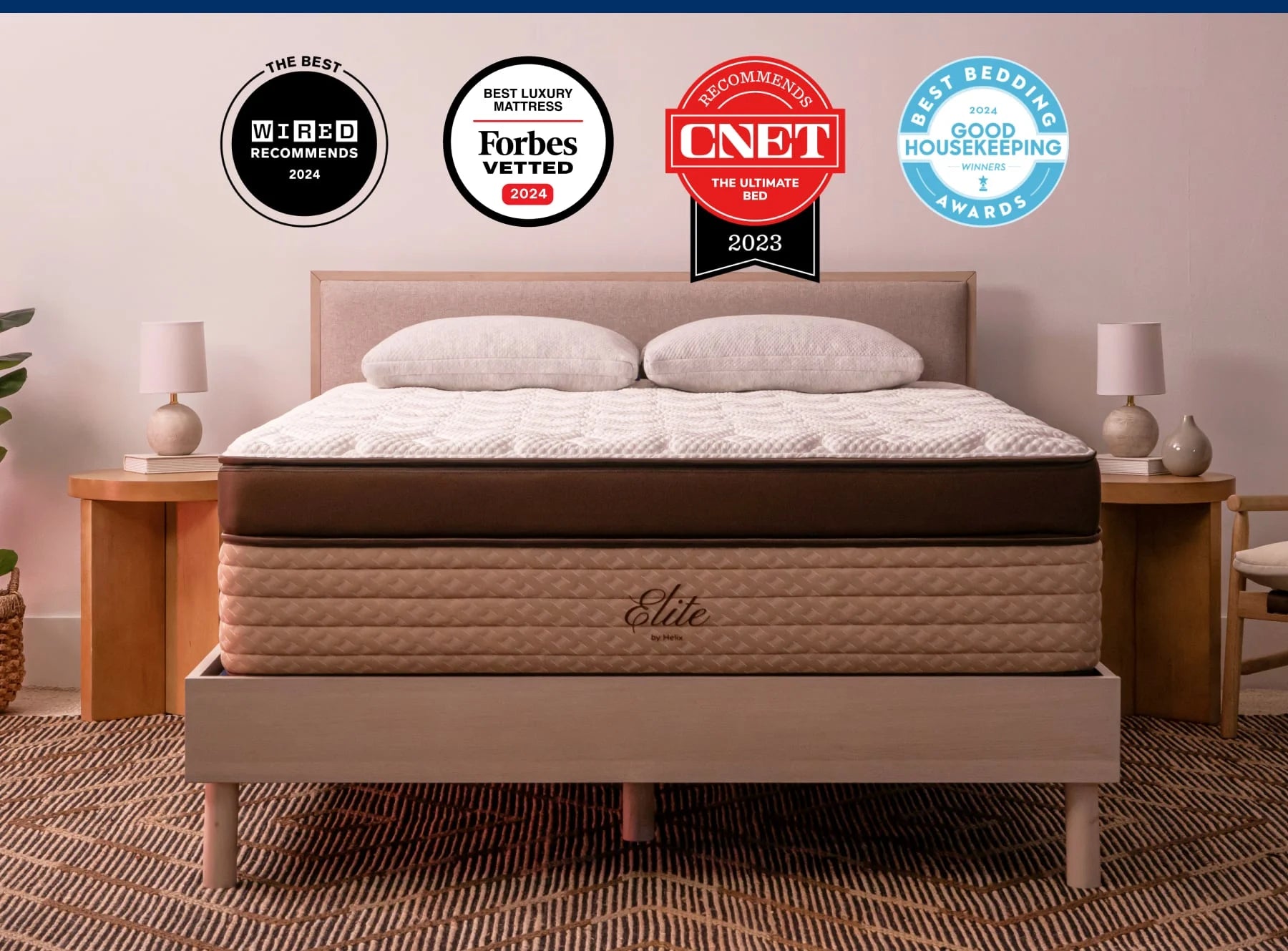 Helix Midnight Elite Hybrid Mattress - Mattress on Demand