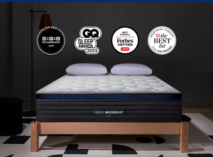 Helix Midnight Lux Hybrid Mattress - Mattress on Demand