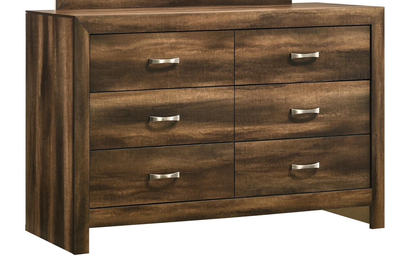 Yasmine Brown Modern Style Dresser in Espresso finish Wood