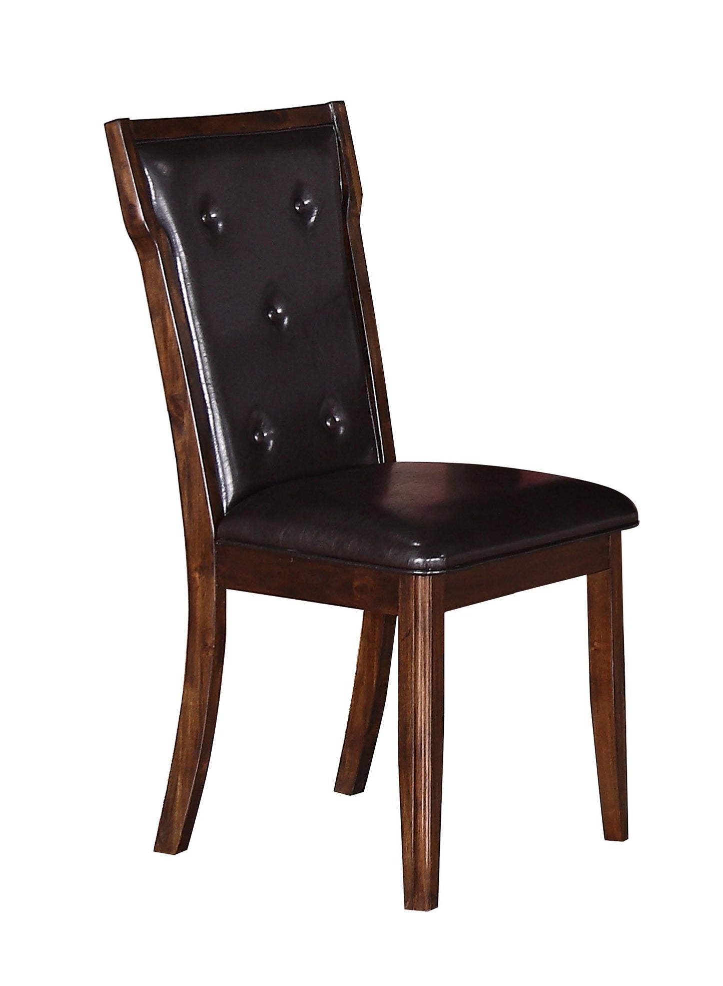 Pam Transitional Style Dining Chair in Espresso finish Wood