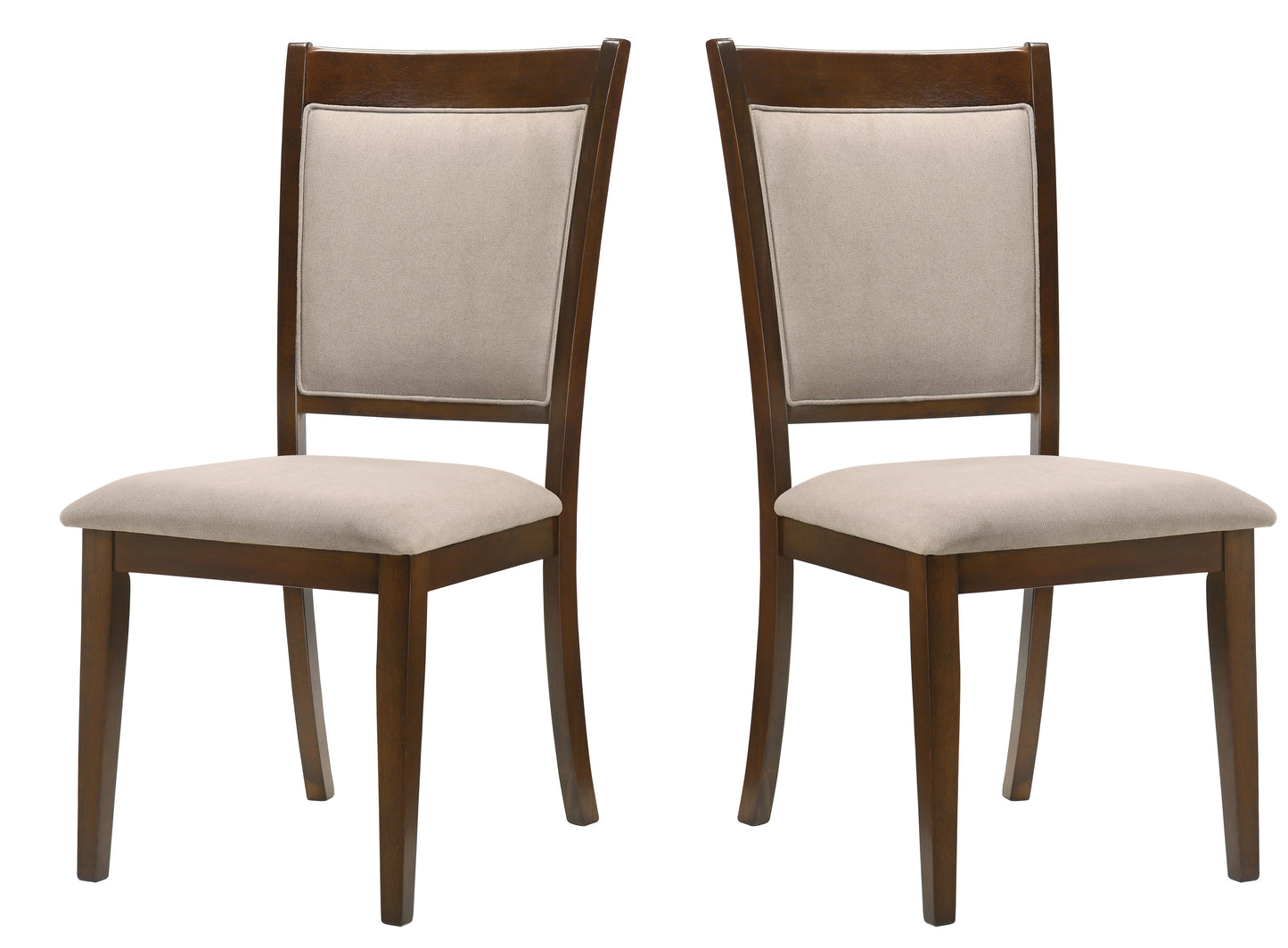 Milton Modern Style Dining Chair in Beige Fabric