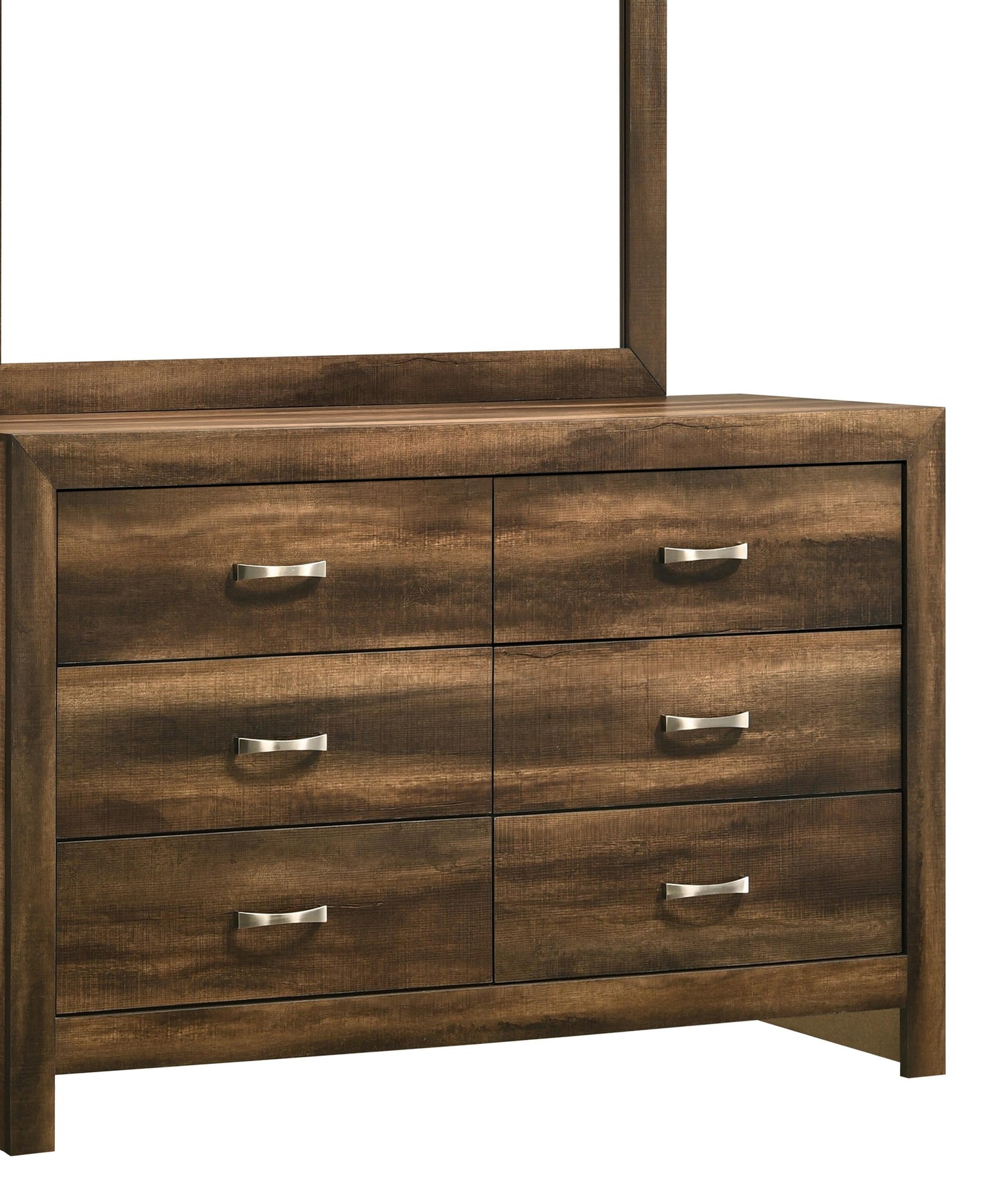 Yasmine Brown Modern Style Dresser in Espresso finish Wood