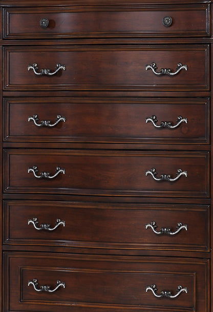 Rosanna Traditional Style Chest in Cherry finish Wood