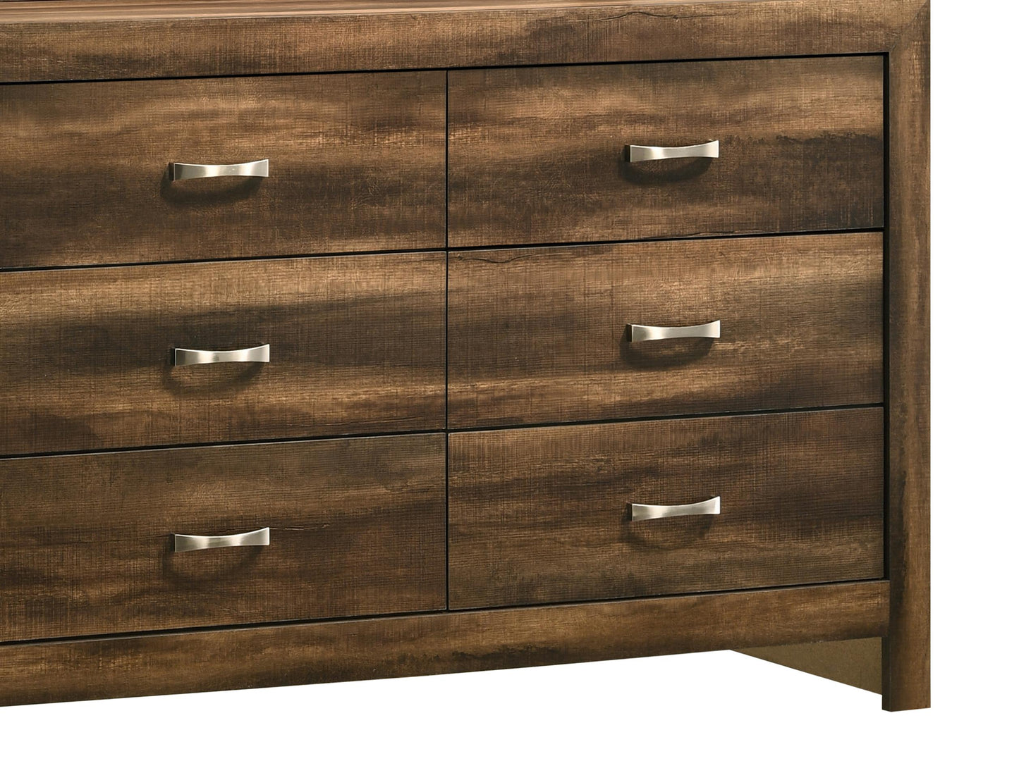 Yasmine Brown Modern Style Dresser in Espresso finish Wood