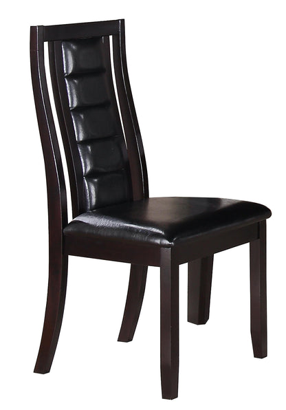 Era Transitional Style Dining Chair in Espresso finish Wood