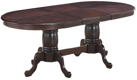 Lakewood Traditional Style Dining Table in Espresso finish Wood