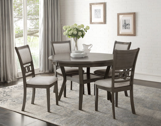 Savor Gray 5-Piece Dining Set