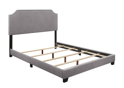 Miranda Gray King Upholstered Bed