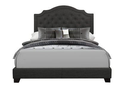 Sandy Dark Gray Queen Upholstered Bed