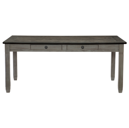 Granby Antique Gray Dining Table