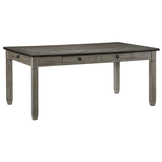 Granby Antique Gray Dining Table