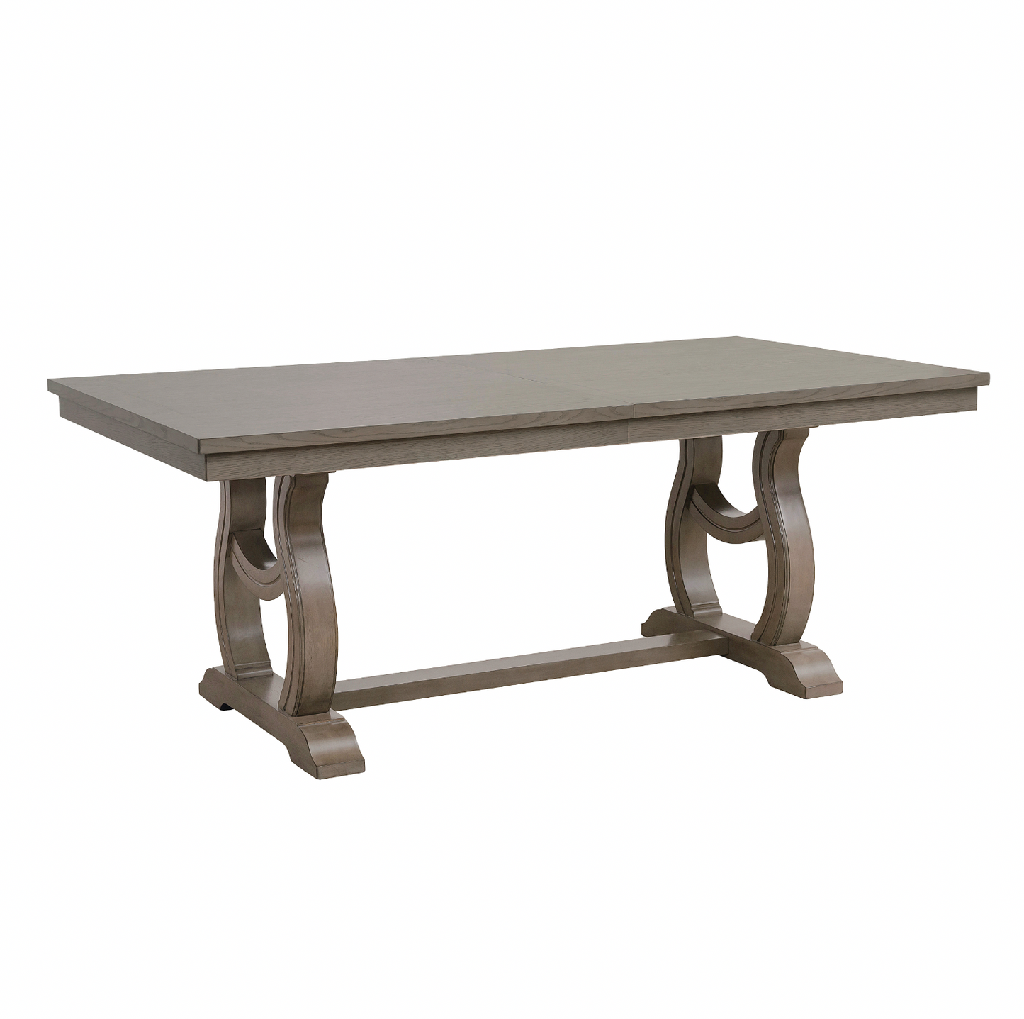 Vermillion Gray Cashmere Extendable Dining Table