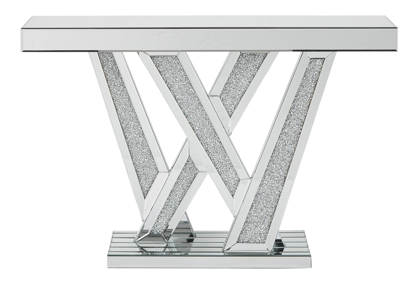 Delmere W-Shape Console Table