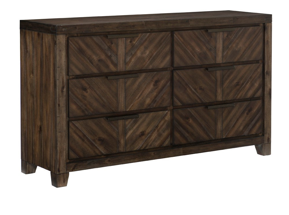 Parnell Rustic Panel Bedroom Set