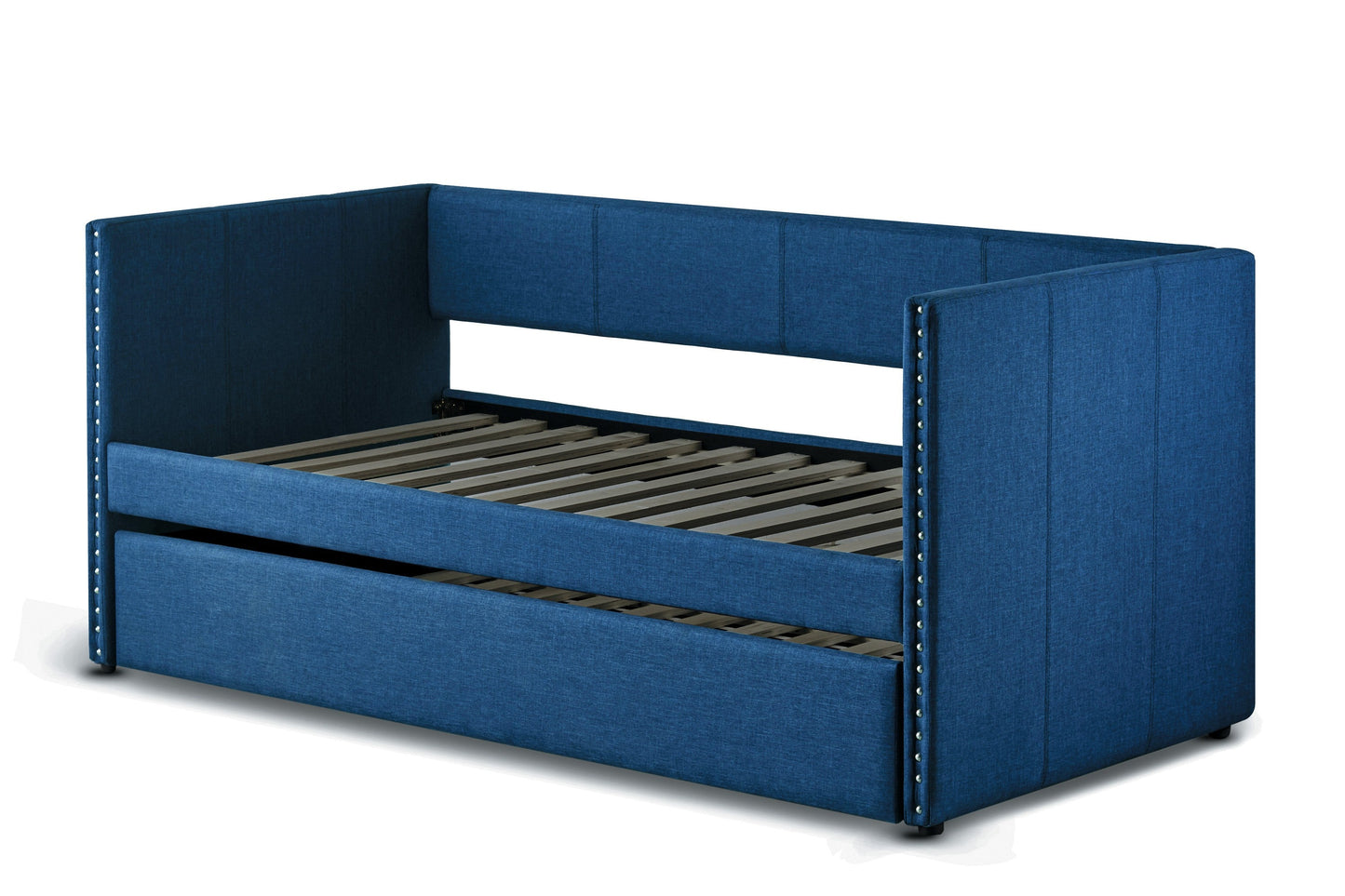 Therese Blue Daybed with Trundle