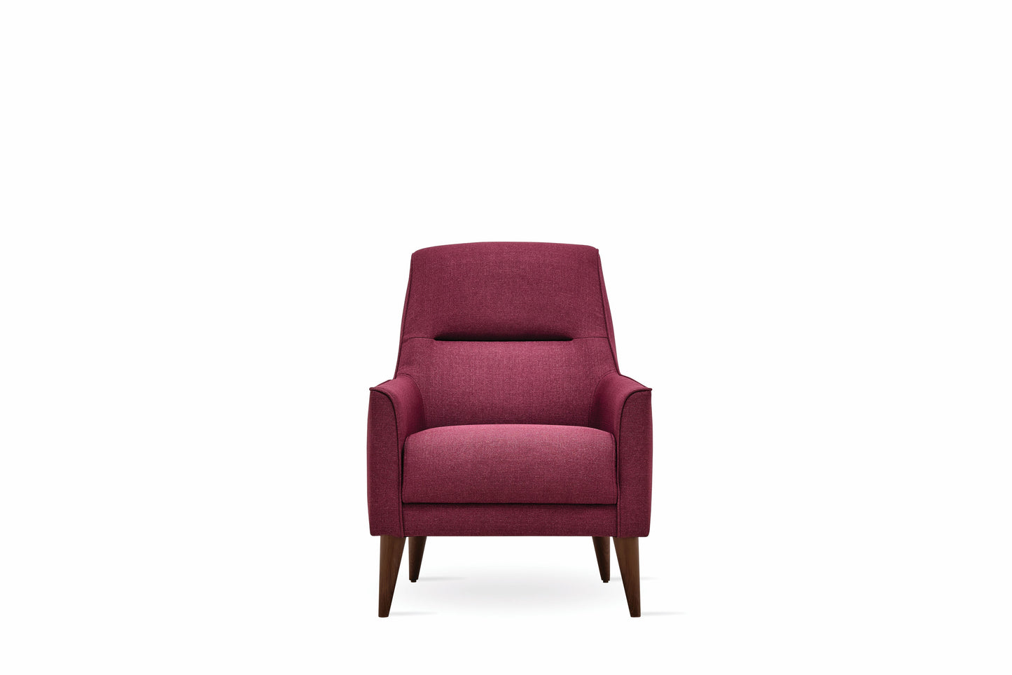 Alto Dark Pink Armchair - Mattress on Demand