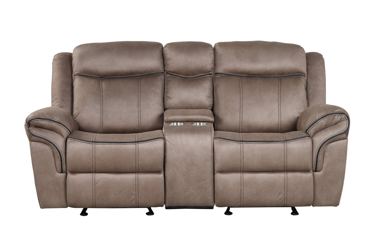 Andres Brown 3-Piece Reclining Living Room Set