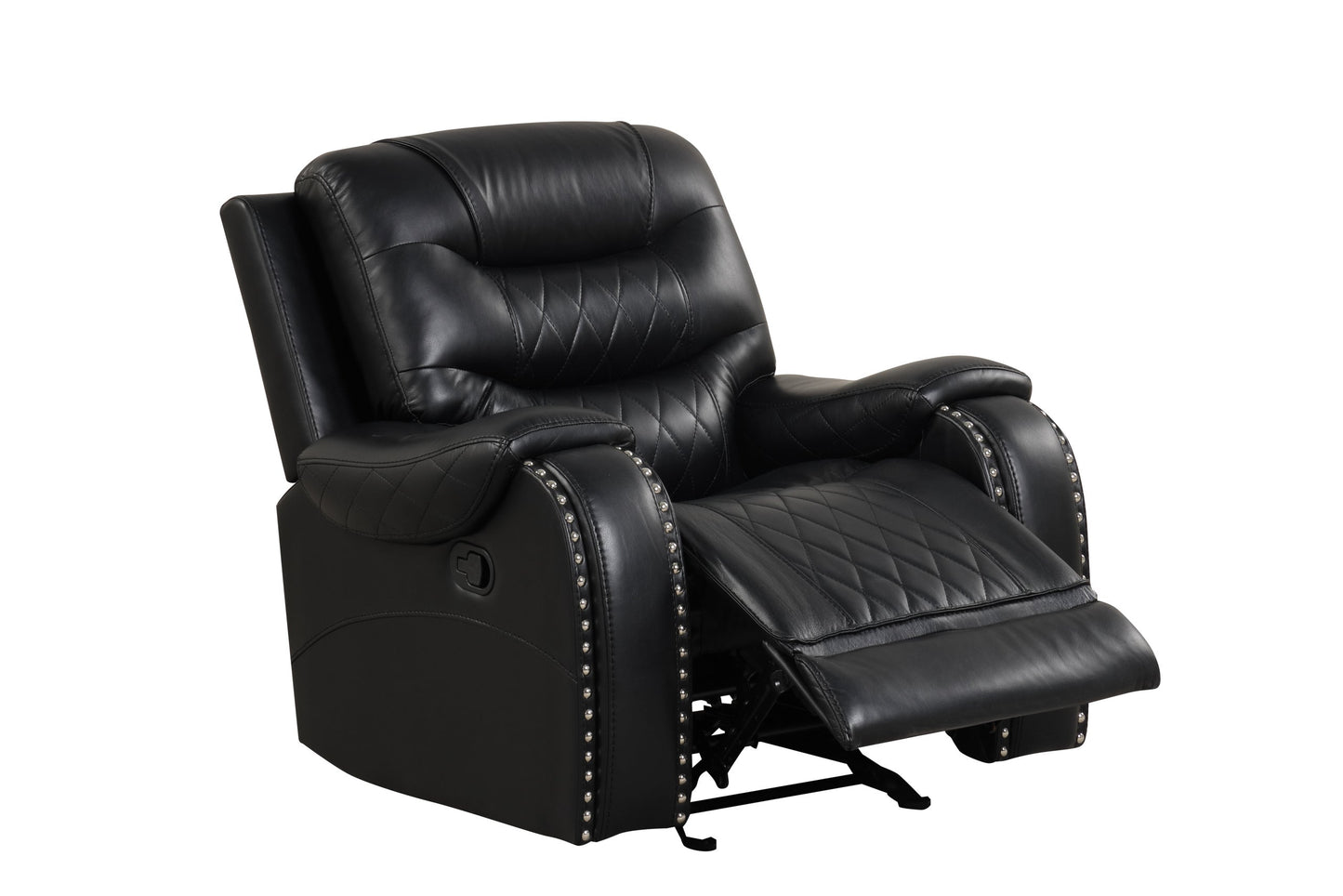 Ashley Black Oversized 3-Piece Reclining Living Room Set