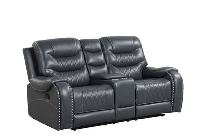 Ashley Gray Oversized 3-Piece Reclining Living Room Set