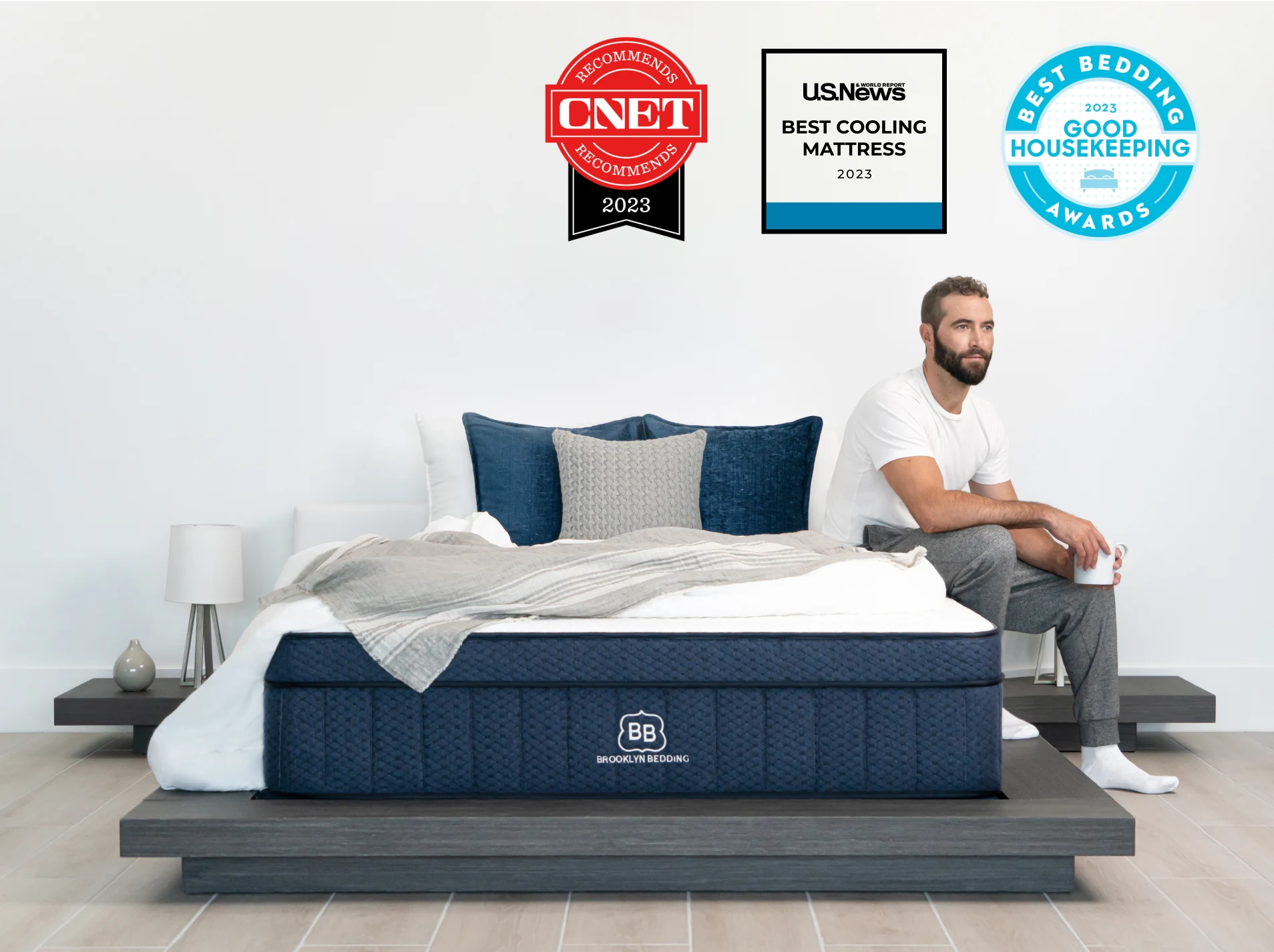 Brooklyn Bedding Aurora Luxe Cooling Hybrid Mattress