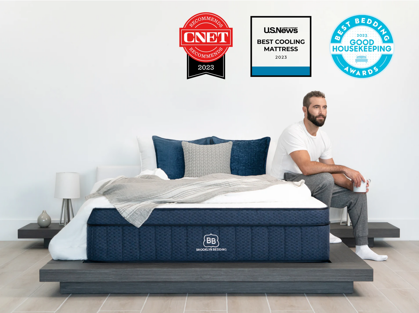 Brooklyn Bedding Aurora Luxe Cooling Hybrid Mattress - Mattress on Demand