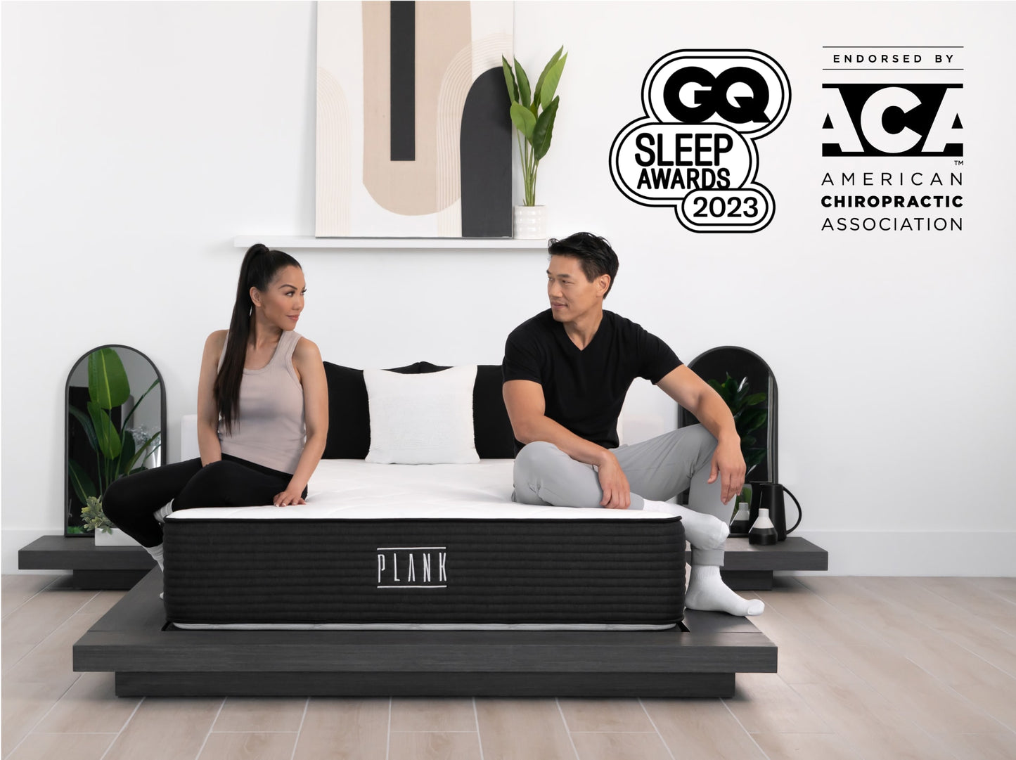 Plank Firm Luxe Hybrid Mattress