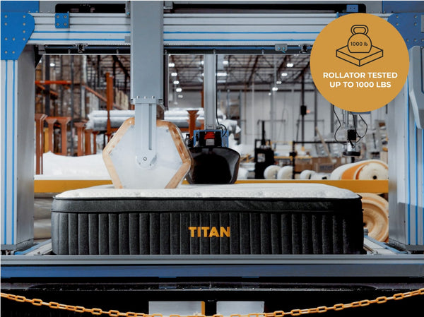 Titan Plus Luxe Hybrid Mattress - Mattress on Demand