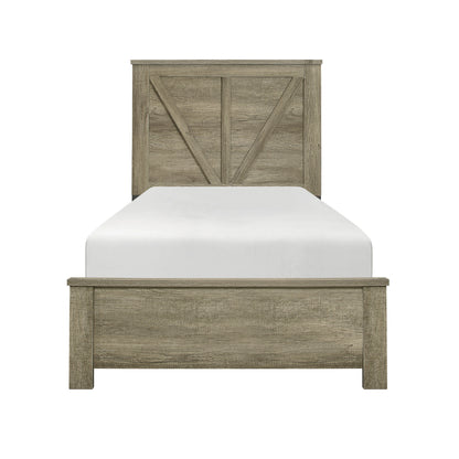 Avenue Rustic Panel Youth Bedroom Set