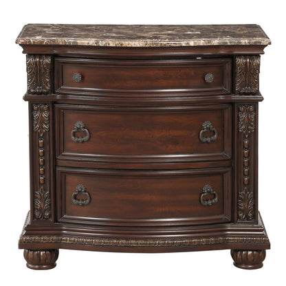 Cavalier Dark Cherry Nightstand