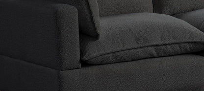 Cloud Neo Boucle Black Modular Sectional