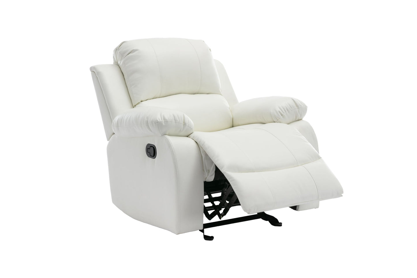 Daytona White 3-Piece Reclining Living Room Set