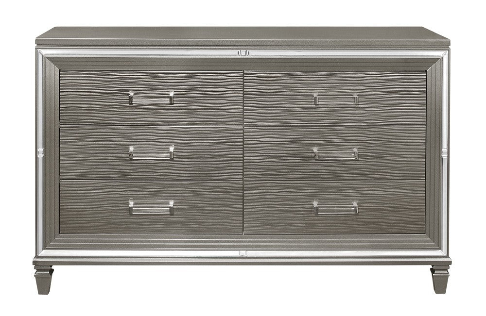 Tamsin Silver/Gray Metallic Dresser