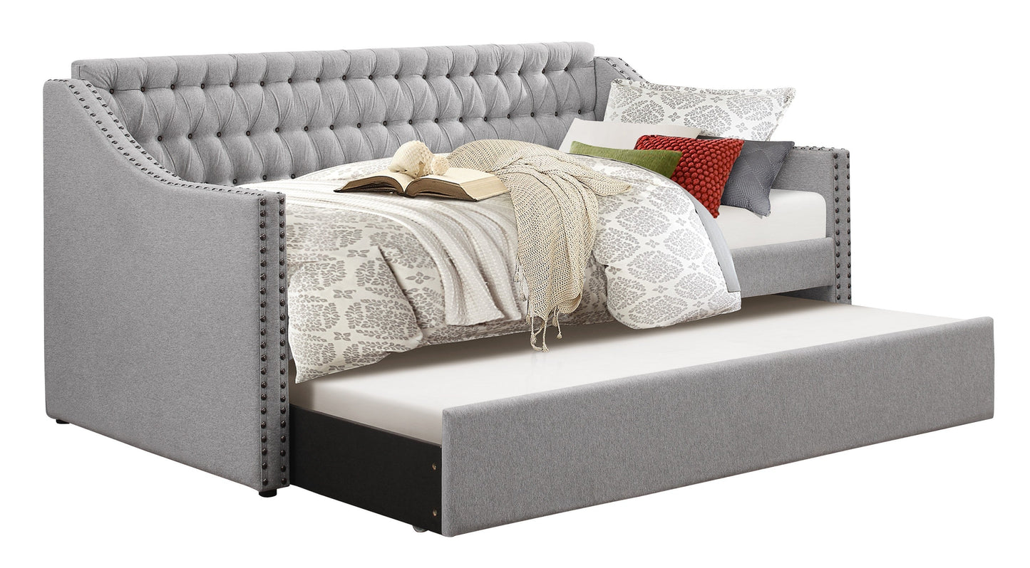 Tulney Gray Daybed with Trundle