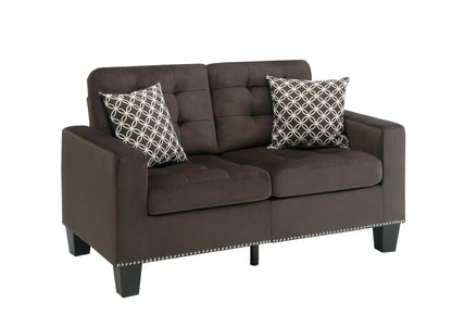 Lantana Chocolate Living Room Set