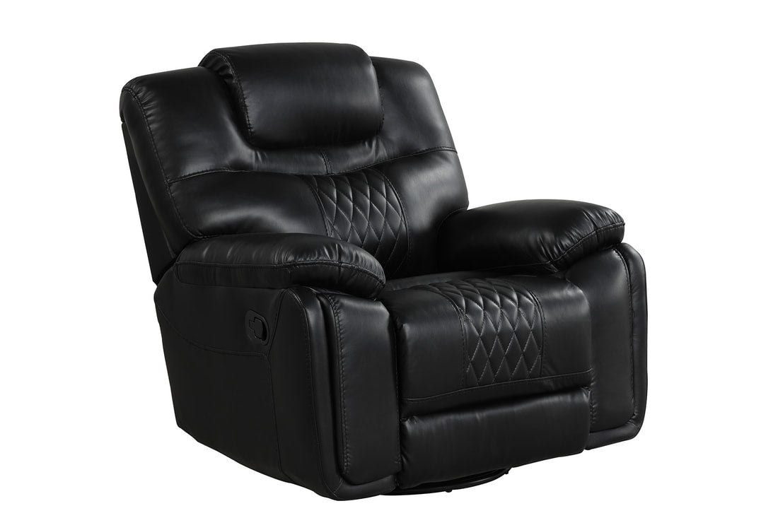 Galveston Black Reclining Living Room Set