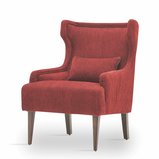 Gravity Exen Burgundy Armchair - Mattress on Demand