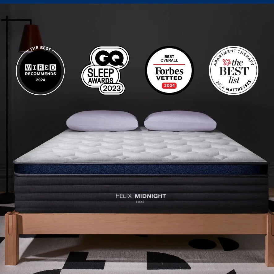 Helix Midnight Luxe Hybrid Mattress