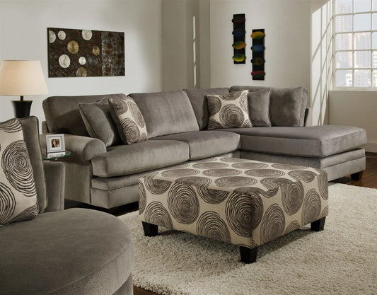 Jamba Groovy Mercury RAF Sectional - Mattress on Demand