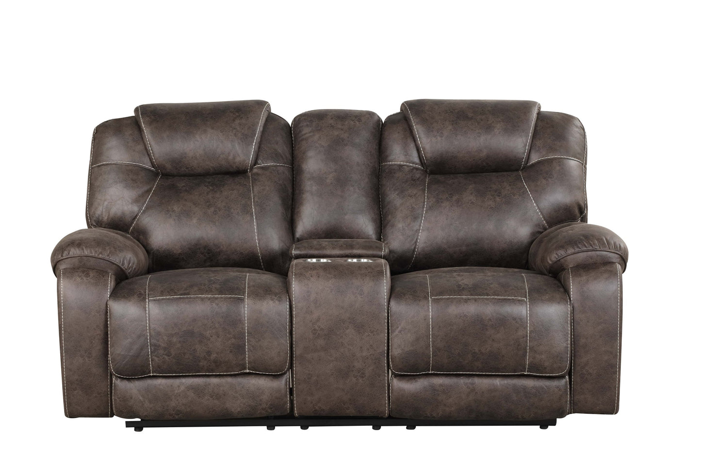 Madrid Chocolate 3-Piece Reclining Living Room Set