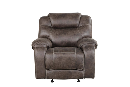 Madrid Chocolate 3-Piece Reclining Living Room Set