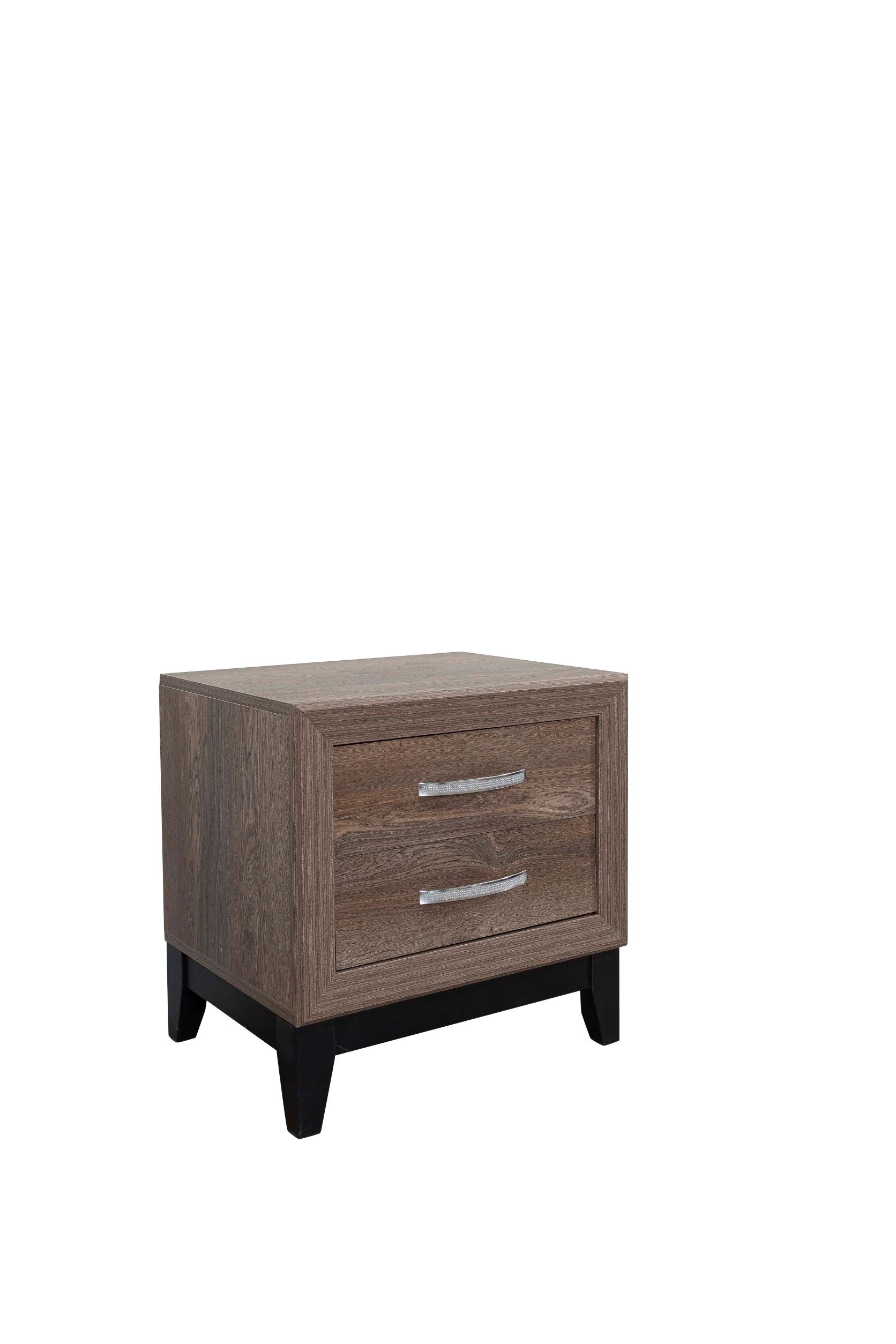 Marvel Brown Night Stand - Mattress on Demand