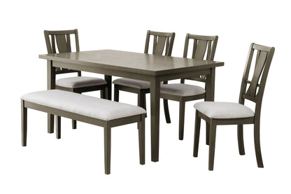 London Gray Mindy 6-Piece Dining Set