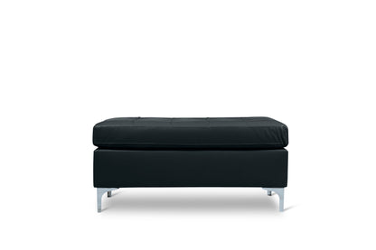 Barrington New Black Ottoman