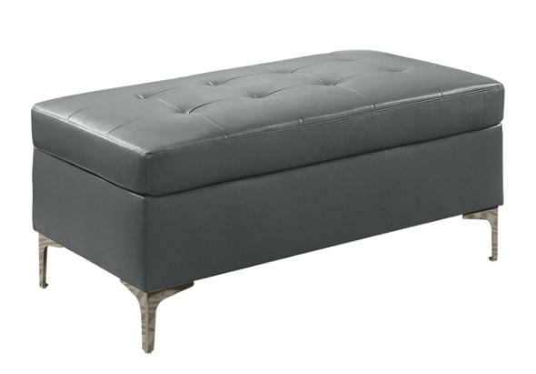 Barrington New Gray Ottoman