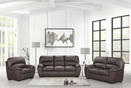 Tiffany Brown 3-Piece Living Room Set